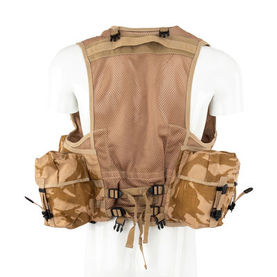 British Tactical Vest w/ Built-in Pouches | One Size | Issued, , large